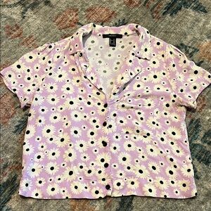Floral Camp Collar Shirt